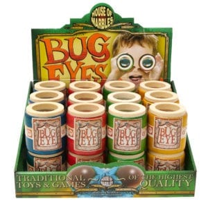 Bug Eye Wooden Kaleidoscope Counter Display