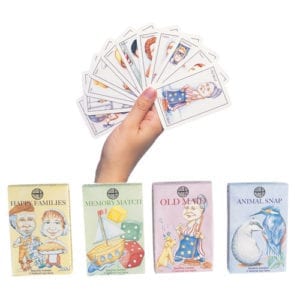 Children's Classic Card Games Counter Display