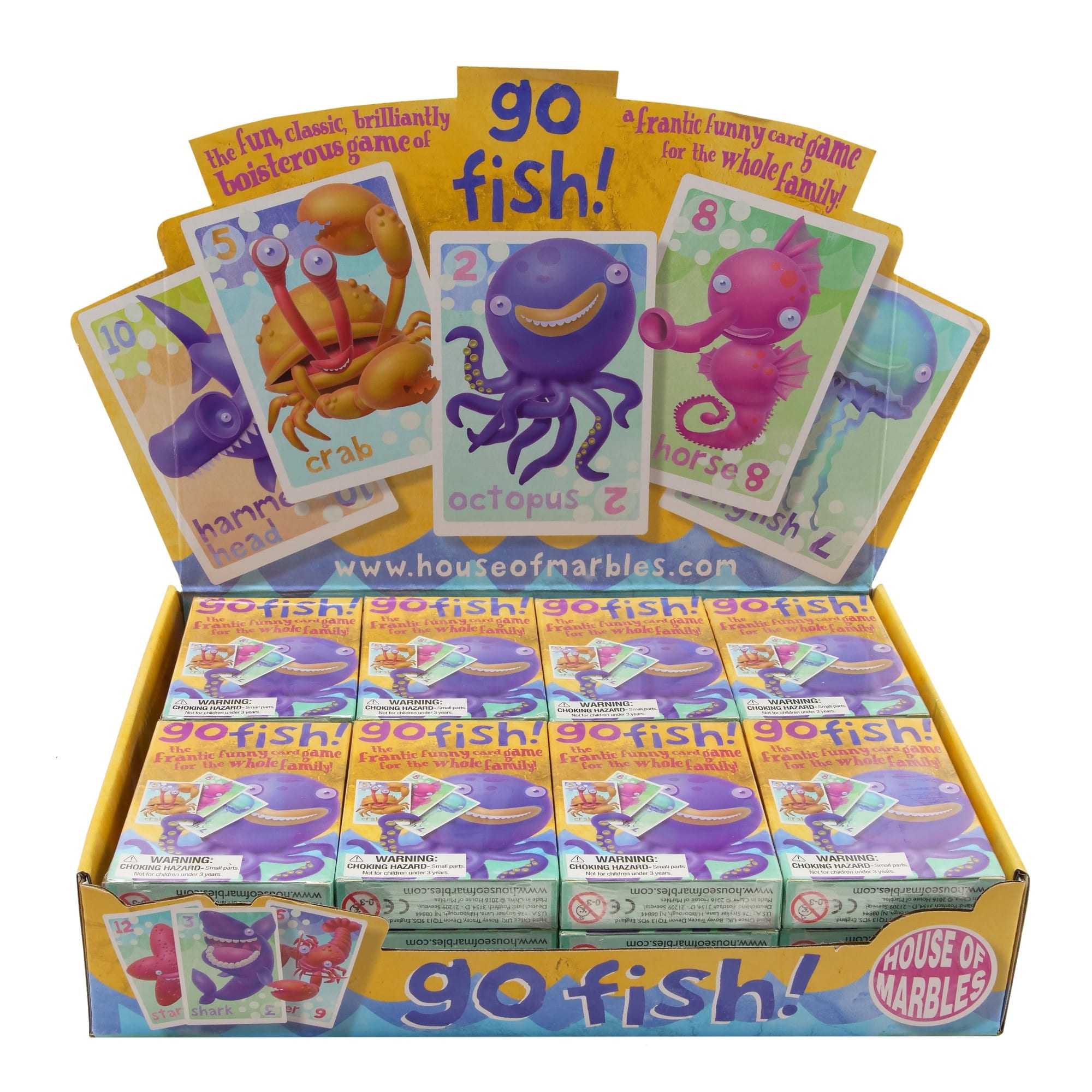 Go Fish Card Game Counter Display House of Marbles Australia