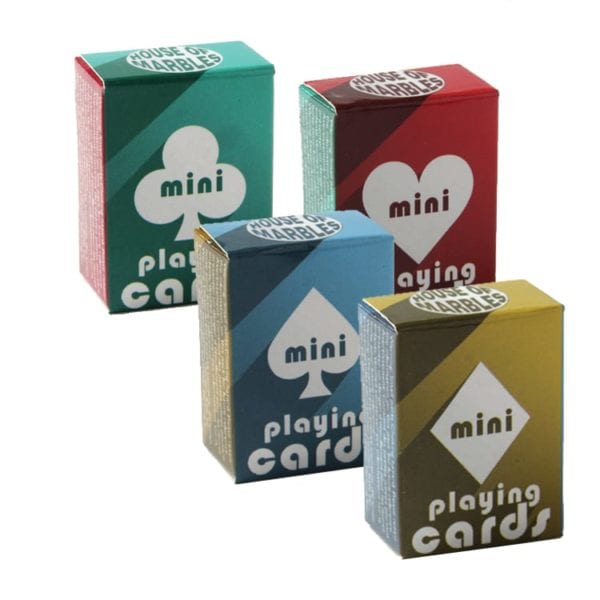 Mini Playing Cards Counter Display – House of Marbles Australia