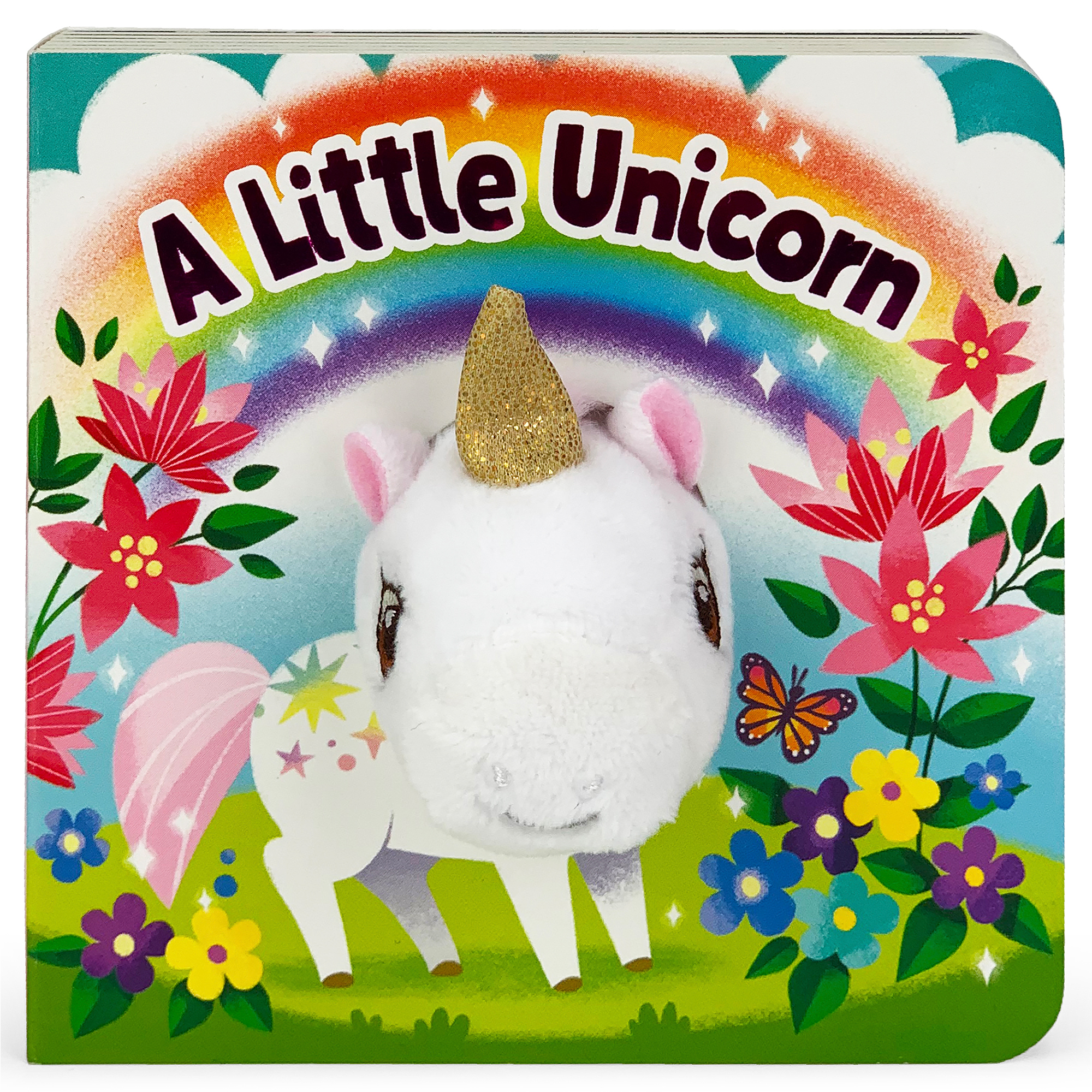 A Little Unicorn Chunky Finger Puppet Book – House of Marbles
