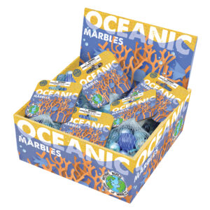 Oceanic Net Bag of Marbles Counter Display – House of Marbles Australia