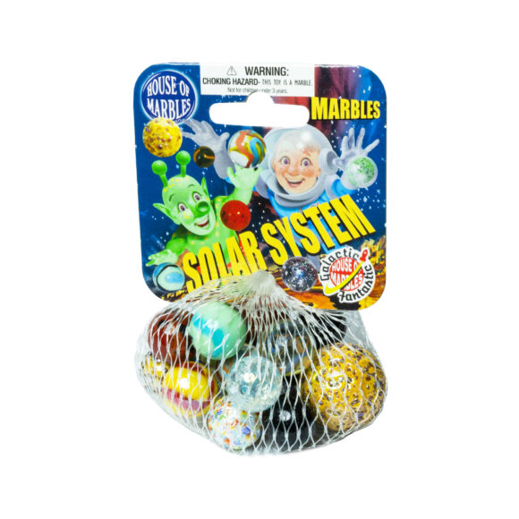 Solar System Net Bag of Marbles Counter Display – House of Marbles ...
