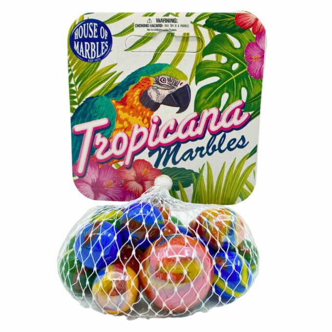 Tropicana Net Bag of Marbles House of Marbles Australia