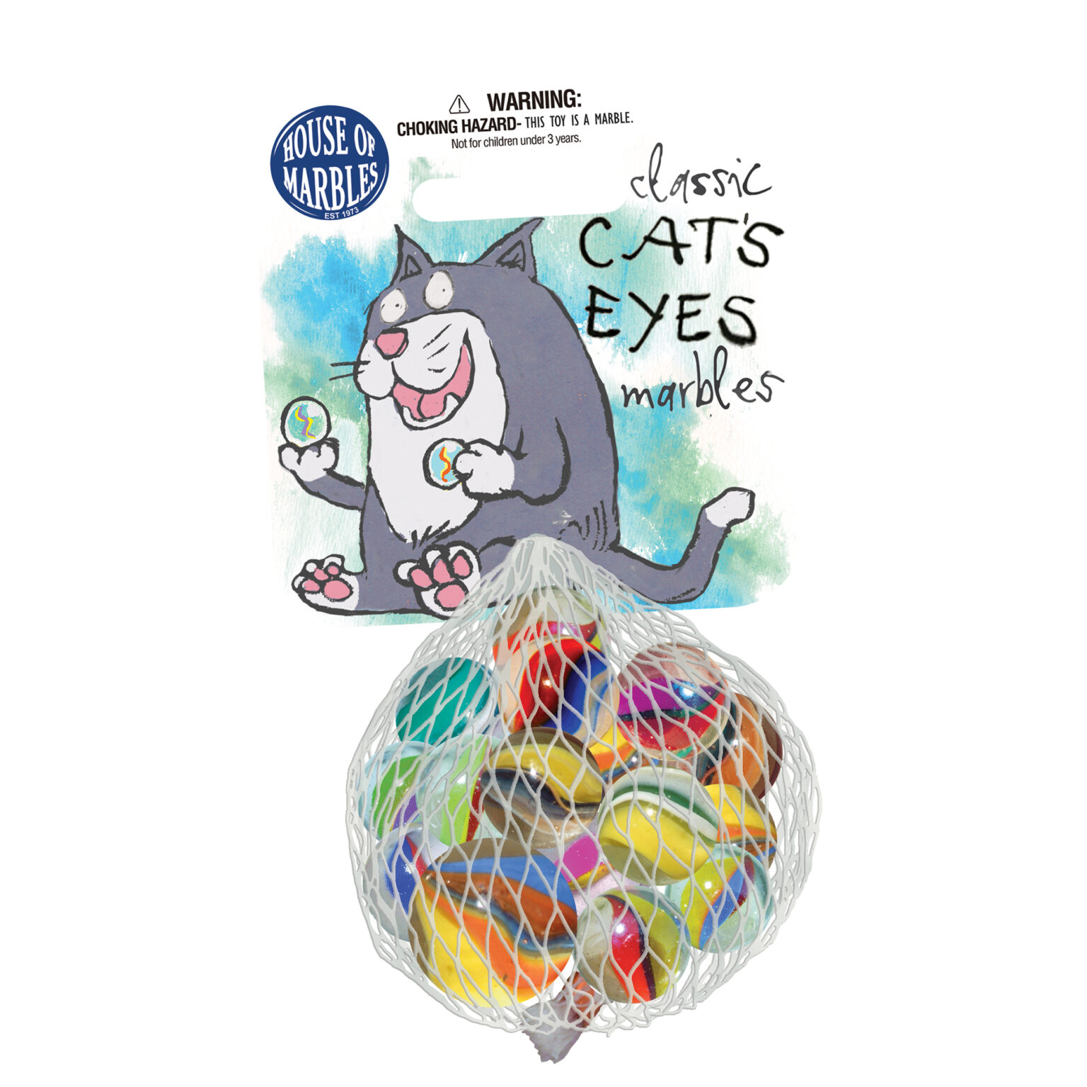 Cat’s Eyes Net Bag of Marbles – House of Marbles Australia