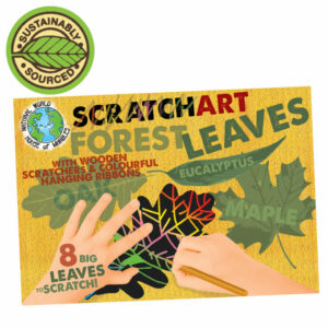 Scratch Art Set-Forest Leaves Counter Display