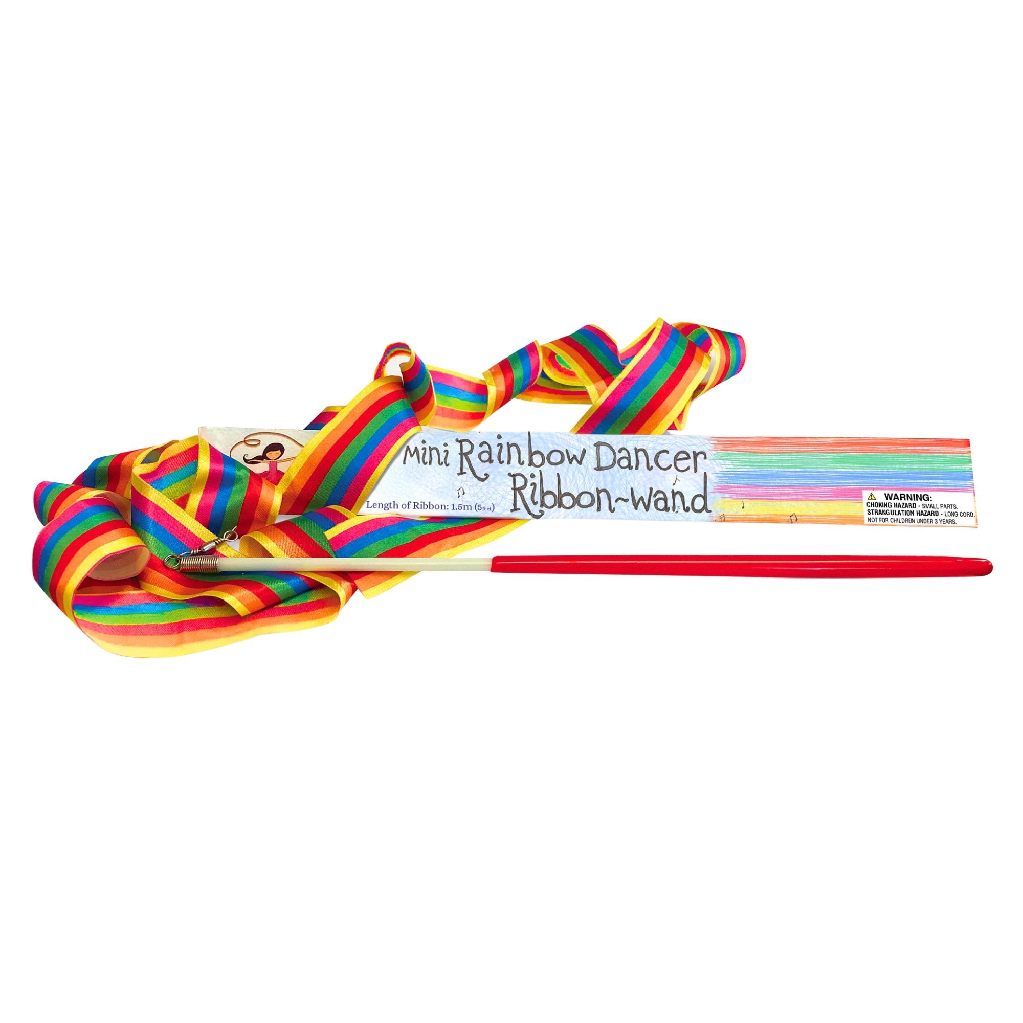 Mini Rainbow Dancer Ribbon-Wand Counter Display