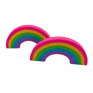 Rainbow Eraser Counter Display