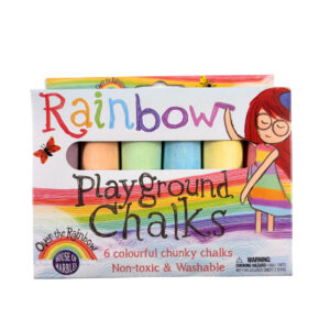 Rainbow Playground Chalks Counter Display