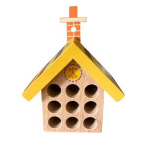 Wooden Bee House Counter Display